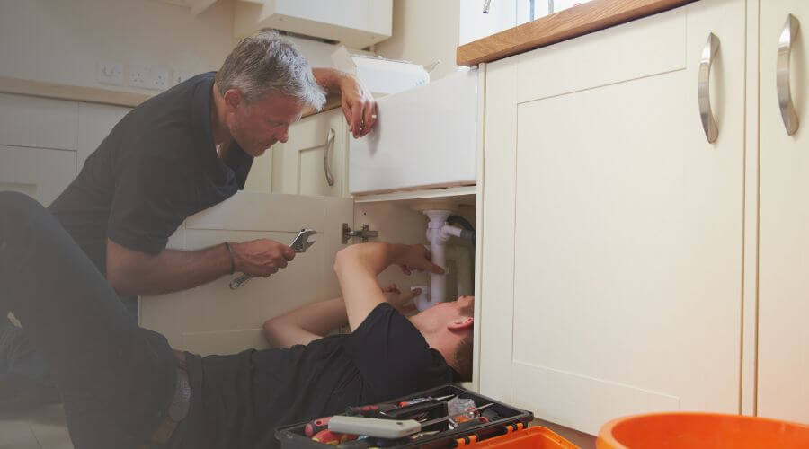 Professional burst pipe repair services in Augusta, OH